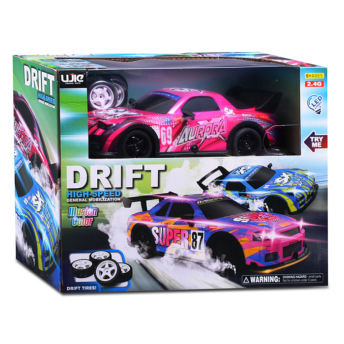 Машина UJ99-PY228 "Дрифтующий гонщик" р/у, 27 MHz, в коробке