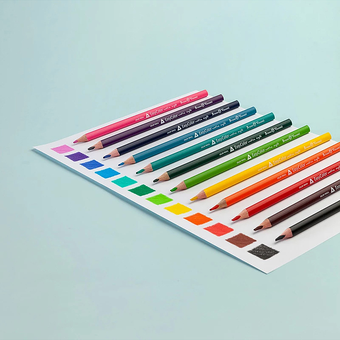 Карандаши цветные "Easycolor", 12 цв.