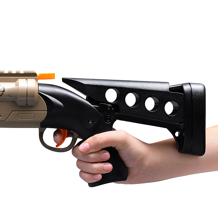 Бластер BT0071 "Крутая перестрелка" с мягкими пулями, в коробке