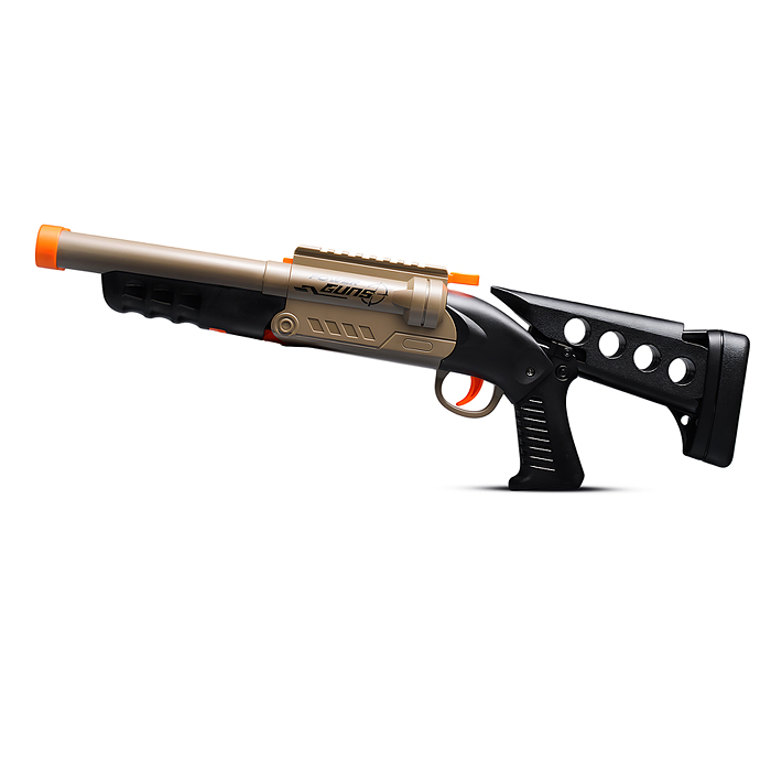 Бластер BT0071 "Крутая перестрелка" с мягкими пулями, в коробке