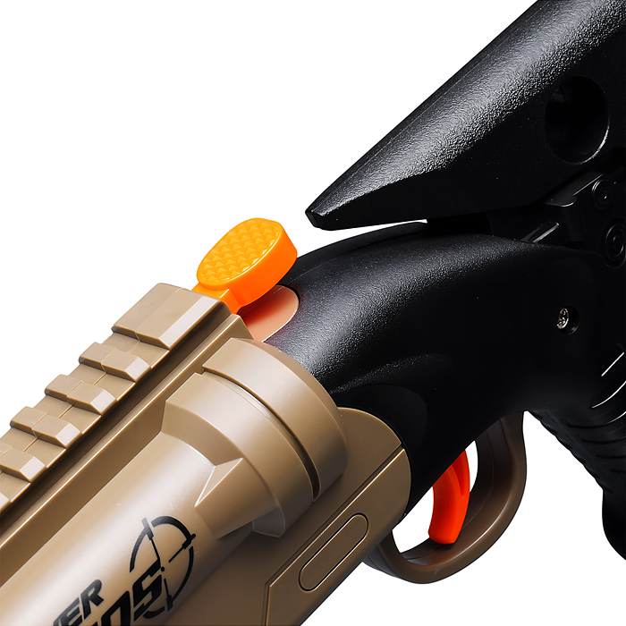 Бластер BT0071 "Крутая перестрелка" с мягкими пулями, в коробке