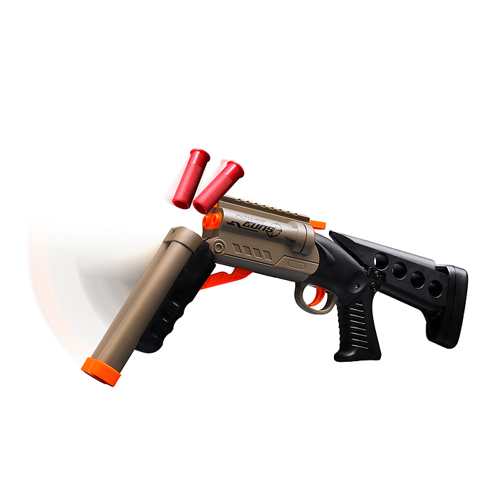 Бластер BT0071 "Крутая перестрелка" с мягкими пулями, в коробке