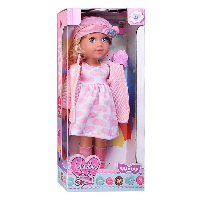 Кукла YL2435E-A "Ника" с аксессуарами, в коробке