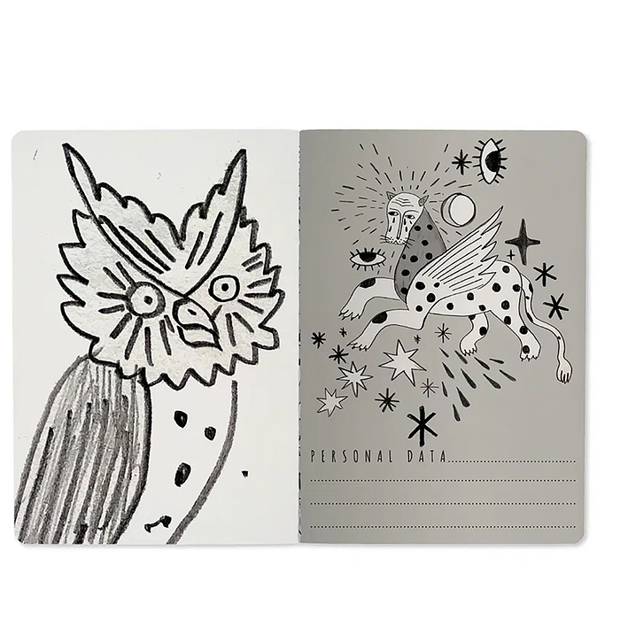 Блокнот-тетрадь 40 л. клетка "Средневековье"