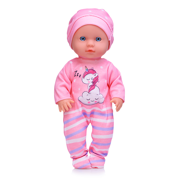 Пупс YL2530A-A "Ульяна" (пьет, писает) с аксессуарами, в коробке