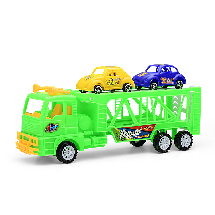 Автовоз JL002-7 с гоночным авто, под колпаком