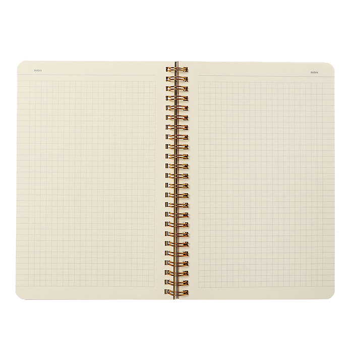 Бизнес тетрадь А5, на гребне, "Pragmatic", 60л, красный, клетка