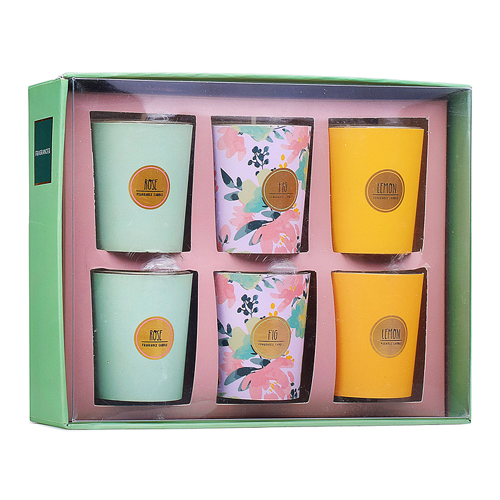 Набор свечей 00-7078 "Арома" (6шт.) в коробке