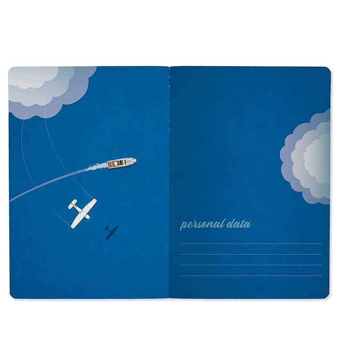 Блокнот-тетрадь 40л. клетка "Fly with me" 