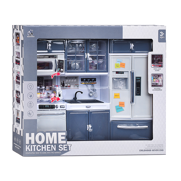 Фото к товару Мебель для кукол CF6627 "Кухня" в коробке Мебель для кукол CF6627 "Кухня" в коробке