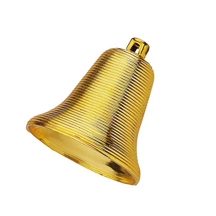 Набор новогодних украшений S2629 "Колокольчики" (13 шт х 4см)