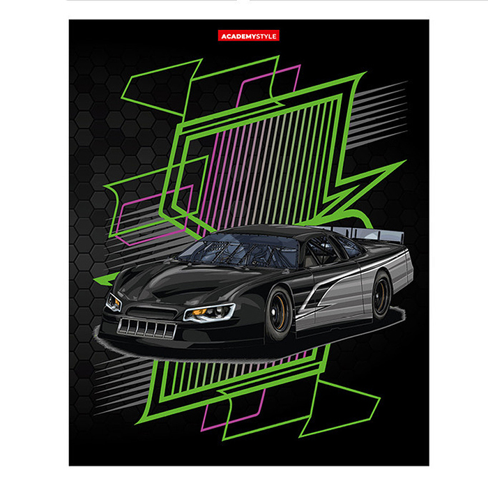 Тетрадь 96л А5 "Машины"