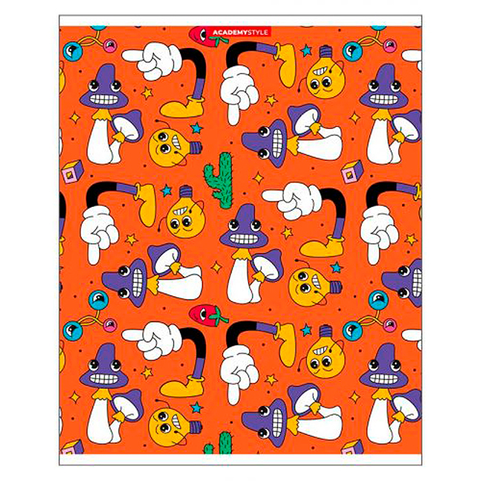 Тетрадь 48л. клетка, А5 "Дичь"