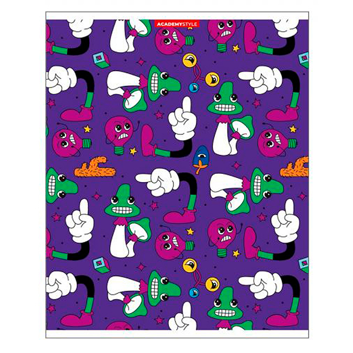 Тетрадь 48л. клетка, А5 "Дичь"