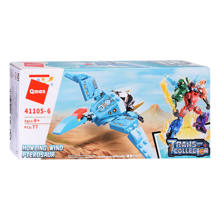 Конструктор 41105 "Динозавр" в коробке