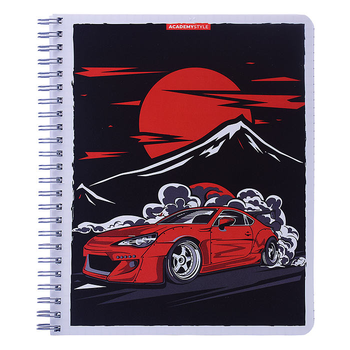 Тетрадь 96л А5 клетка "Drive"