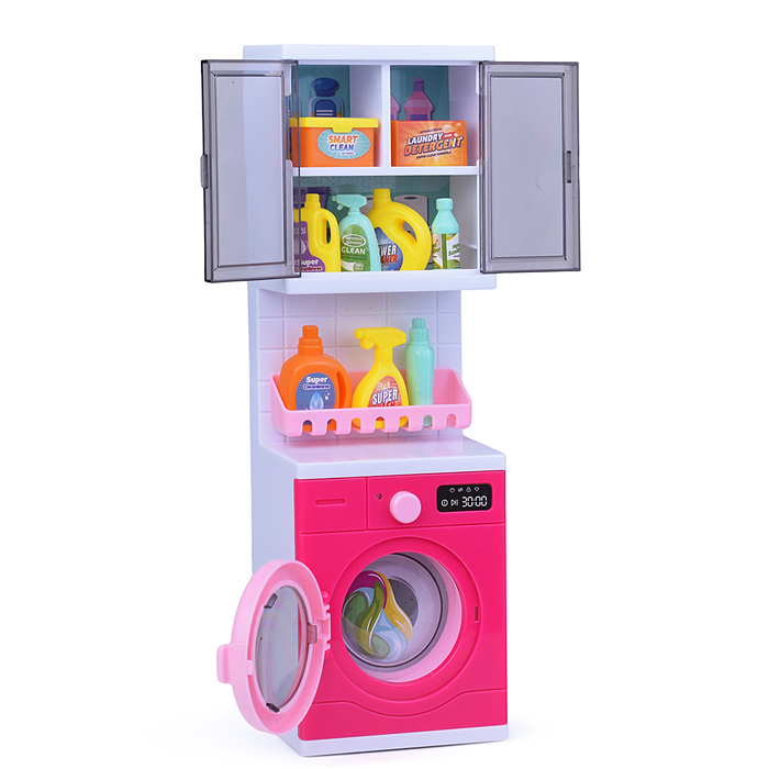 Набор мебели для кукол 818-332 "Постирочная" на батарейках, в коробке