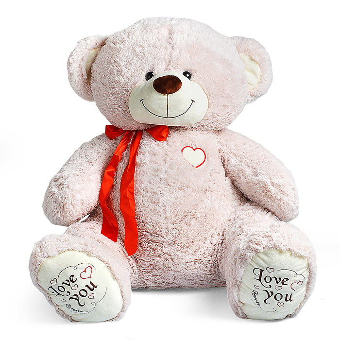 Медведь Билли В145 пудровый 