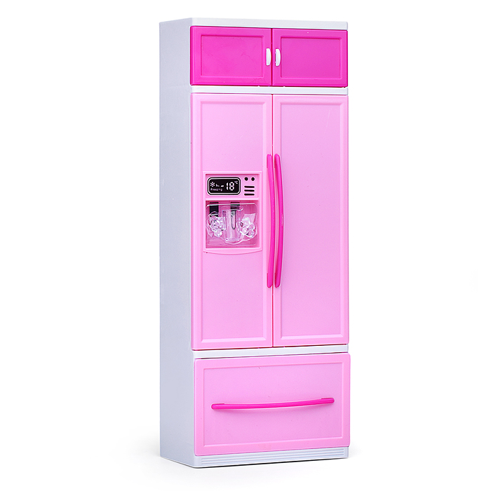 Набор мебели для кукол 818-168A "Кухня" розовая, в коробке