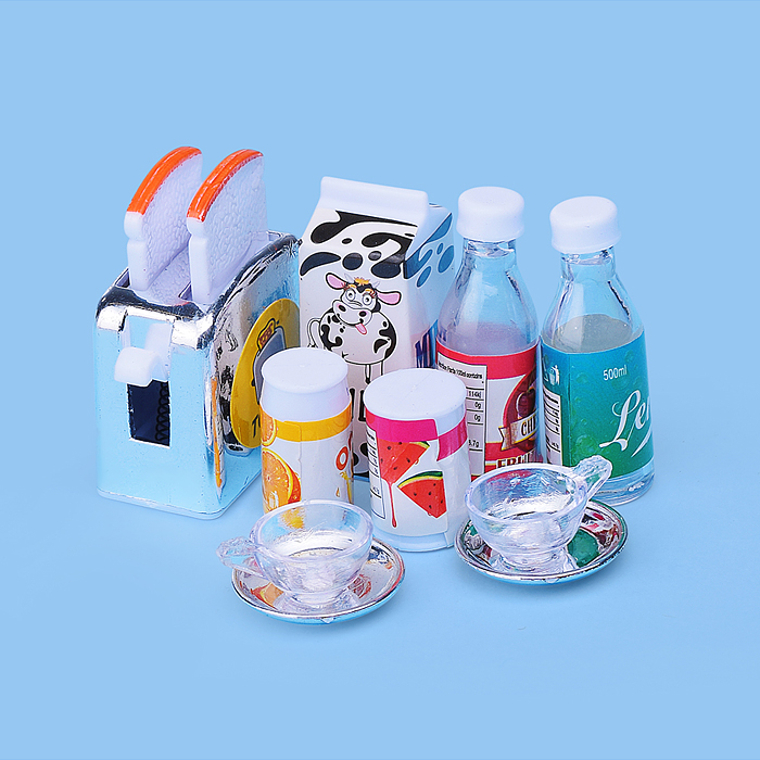 Набор мебели для кукол 818-20 "Мини кухня" розовая, в коробке