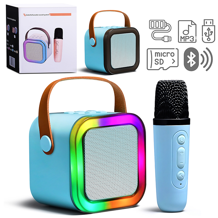 Караоке - центр игрушечный CB-K12C "Музыкальный бум" в коробке