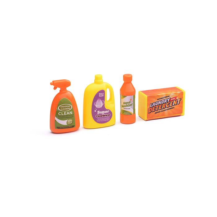 Набор мебели для кукол 818-356 "Прачечная-2"  зеленая, в коробке