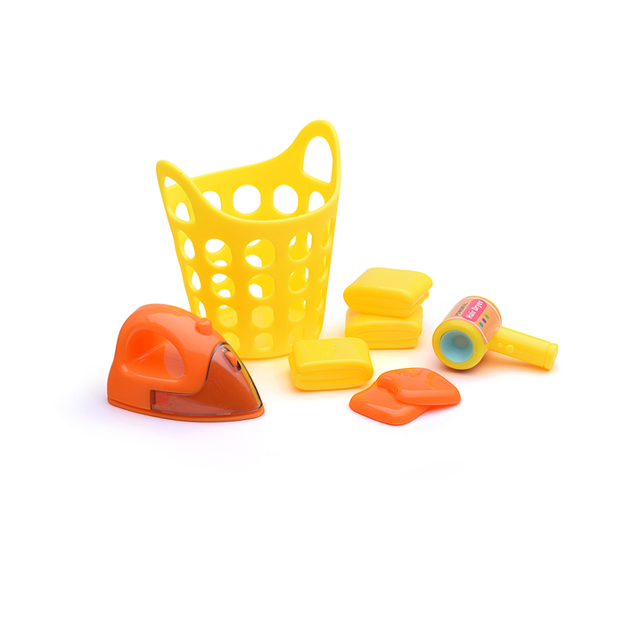 Набор мебели для кукол 818-356 "Прачечная-2"  зеленая, в коробке