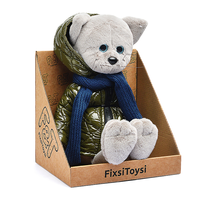 Фото к товару Кот Фауст в куртке В27 Кот Фауст в куртке В27