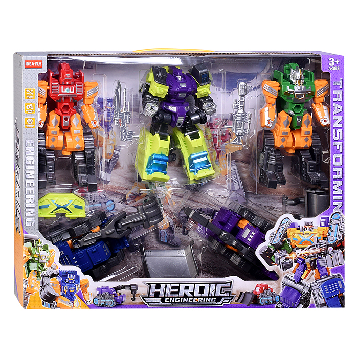 Робот XL91845 "Герои" в коробке