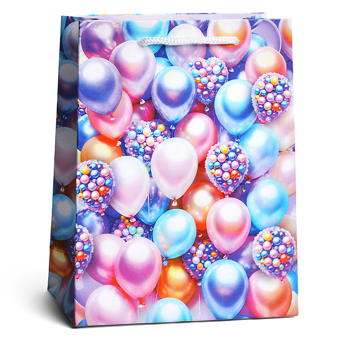 Пакет подарочный (MS) "Воздушные шары"