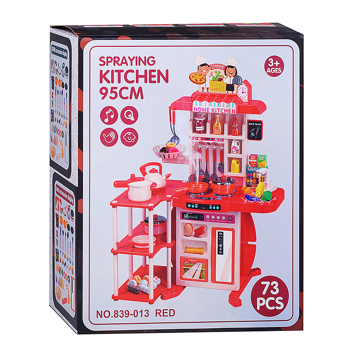 Фото к товару Кухня 839-013 "Готовим дома" (73 предмета) в коробке Кухня 839-013 "Готовим дома" (73 предмета) в коробке