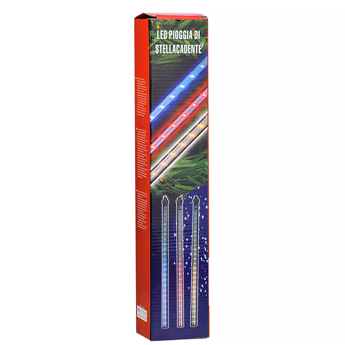Фото к товару Электрогирлянда "Сосульки" 8 ламп, по 30 см., каждая Электрогирлянда "Сосульки" 8 ламп, по 30 см., каждая