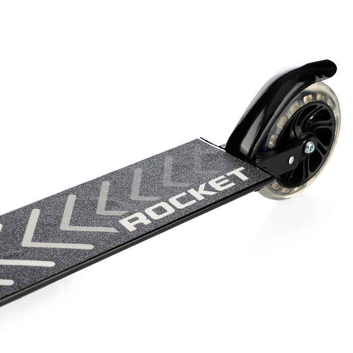 Самокат-снегокат R0006 в коробке (черный)