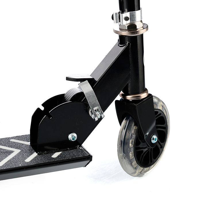 Самокат-снегокат R0006 в коробке (черный)