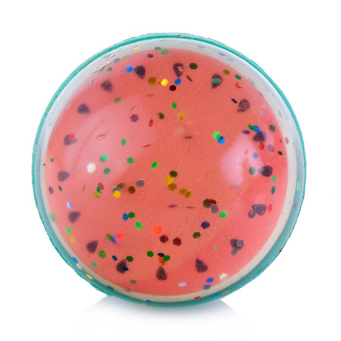 Мяч каучуковый 00-1663 "Фруктовое ассорти" (4,5см) в банке