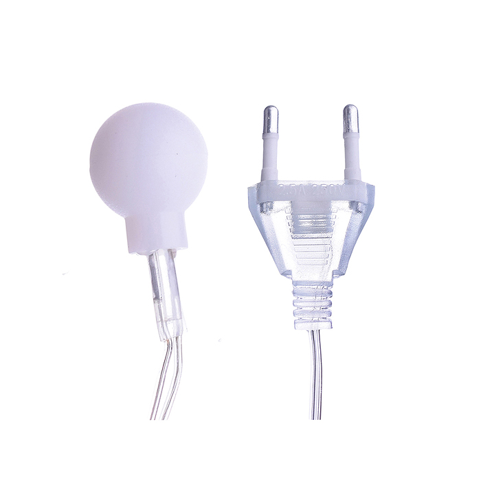 Фото к товару Электрогирлянда "Шарики матовые" 2,2м., 20 ламп, цветная Электрогирлянда "Шарики матовые" 2,2м., 20 ламп, цветная