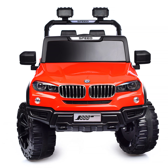 Электромобиль U023469Y "Профи" на аккумуляторе, с р/у управлением, в коробке (красный)