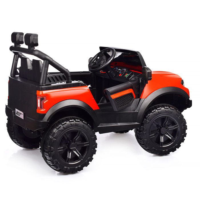 Электромобиль U023469Y "Профи" на аккумуляторе, с р/у управлением, в коробке (красный)