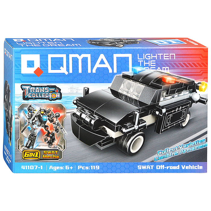 Конструктор 41107 "Бронированный автомобиль" 