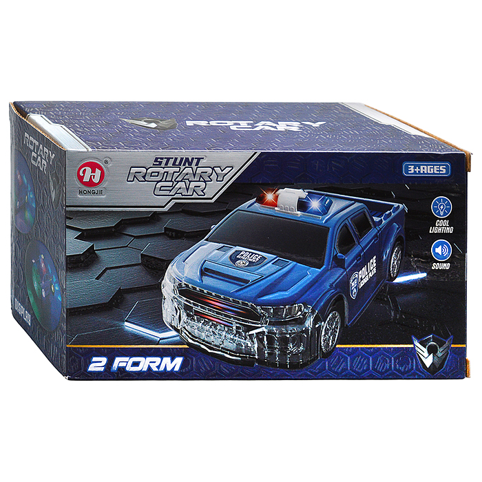 Машина HJ828 "Полицейский пилотаж" в коробке