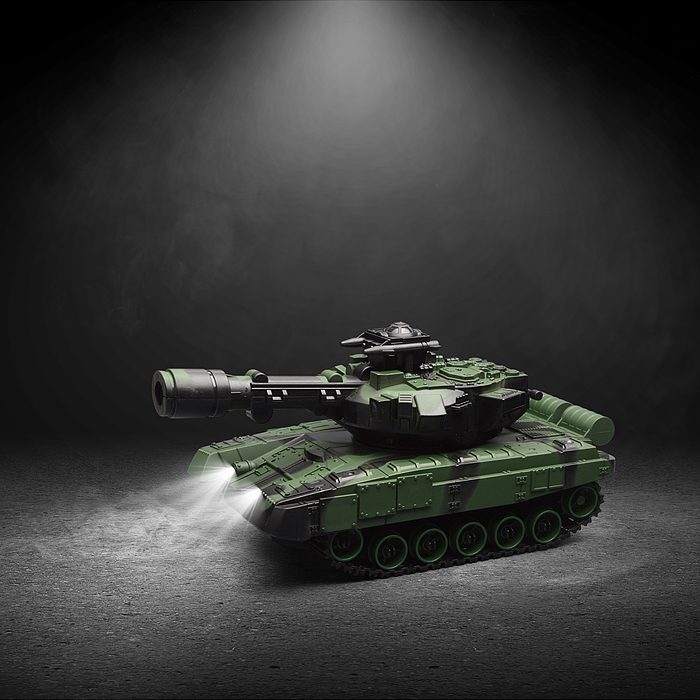 Фото к товару Танкк 710-C3 "Ударная сила" р/у, 27 MHz, в коробке Танкк 710-C3 "Ударная сила" р/у, 27 MHz, в коробке