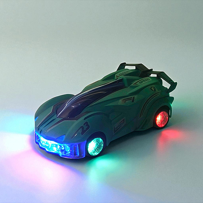 Машина HJ818 "Трюк" на батарейках, в коробке