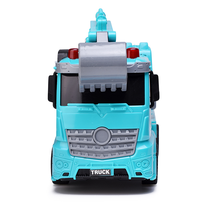 Машина ZH813-3 "Автокран" с ковшом, на батарейках, в коробке