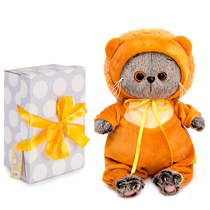 Кот Басик BABY в костюмчике "Львенок"