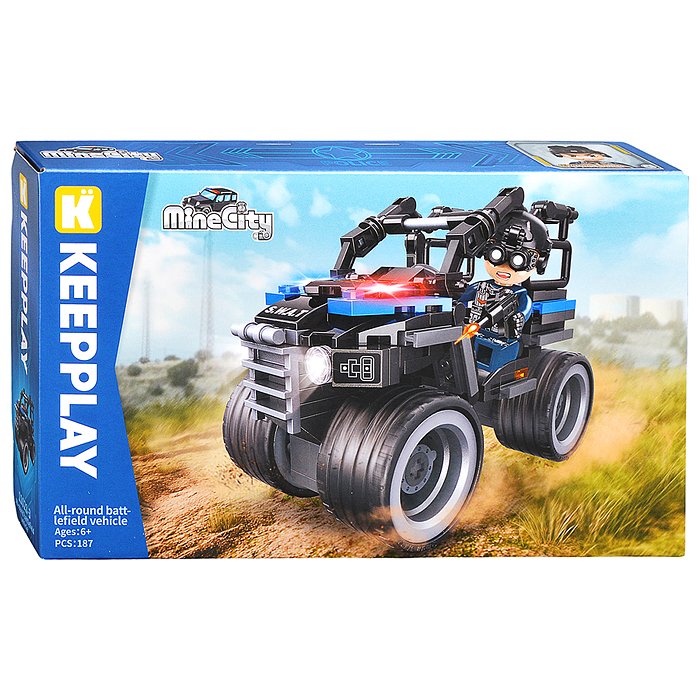 Конструктор 11021 "Полицейский патруль"