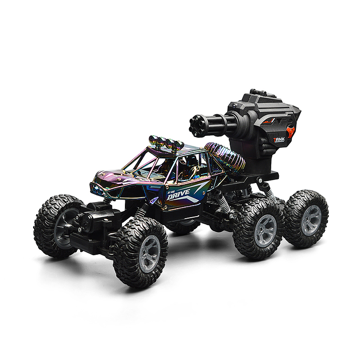 Машина SY203KS-11U "Страйк" 1:12 (стреляет водой) р/у, 27 MHz, в коробке