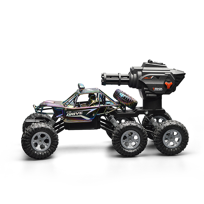 Машина SY203KS-11U "Страйк" 1:12 (стреляет водой) р/у, 27 MHz, в коробке