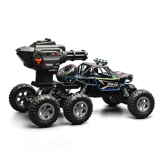 Машина SY203KS-11U "Страйк" 1:12 (стреляет водой) р/у, 27 MHz, в коробке