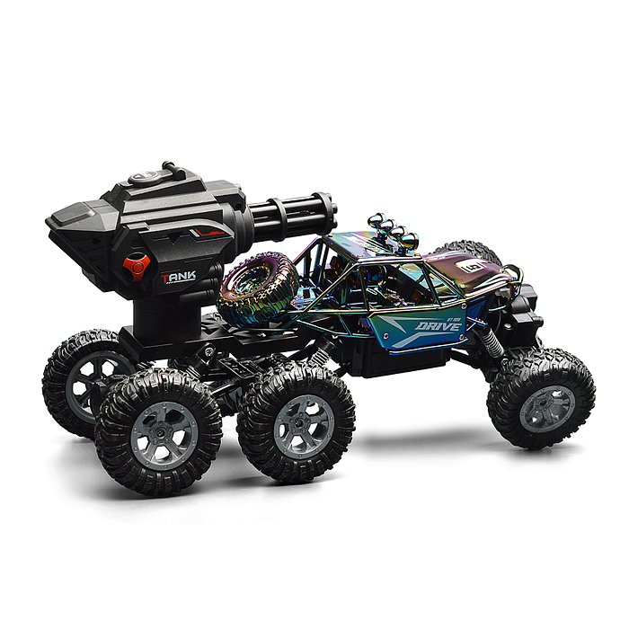 Машина SY203KS-11U "Страйк" 1:12 (стреляет водой) р/у, 27 MHz, в коробке