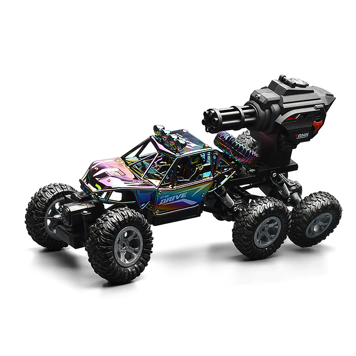 Машина SY203KS-11U "Страйк" 1:12 (стреляет водой) р/у, 27 MHz, в коробке